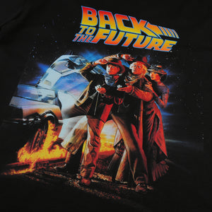 Back to the Future Ladies - 80's Block - Oversized T-shirt - Black